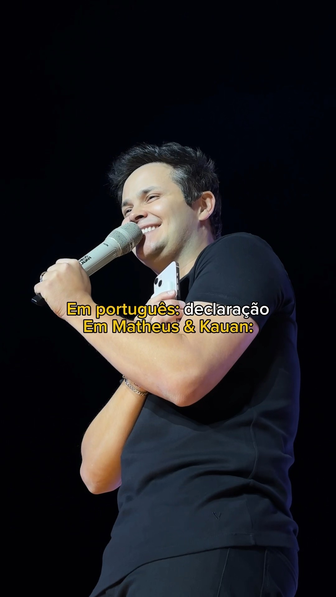 Que declaração de respeito! ❤ Momentos como esses só acontecem no Praiou #matheusekauan  #sertanejo