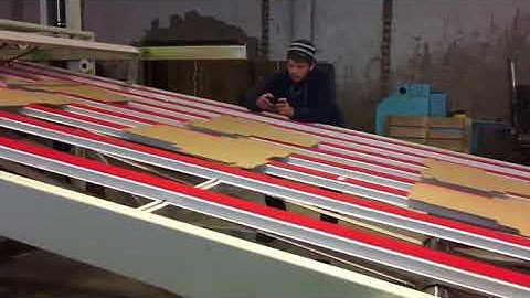 Hydralic Automatic Counting Stacker and Vibrator testing in Russia with best effect