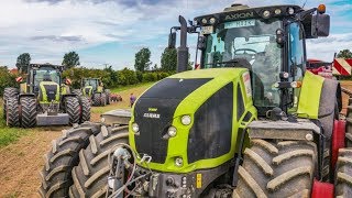 CLAAS Traktoren im Einsatz | Horsch Technik | Bodenbearbeitung | Saat | AgrartechnikHD