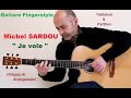 Michel sardou  louane  je vole  guitare fingerstyle