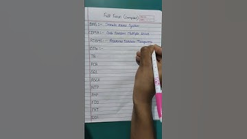 Short forms related computer(part- 3) #short #shorts #trending #computerfullforms🔥🔥