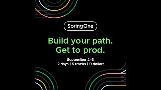 SpringOne 2020 Highlights