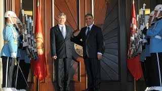 Kırgızistan Cumhurbaşkanı Atambayev Çankaya Köşkü'nde-30.09.2012