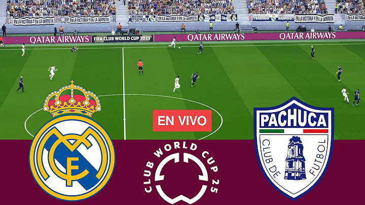[EN VIVO] Real Madrid vs Pachuca Copa del Mundo de Clubes FIFA 2025 Partido Completo - Videojuego