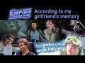 My Girlfriend Recaps Star Wars: The Empire Strikes Back From Memory