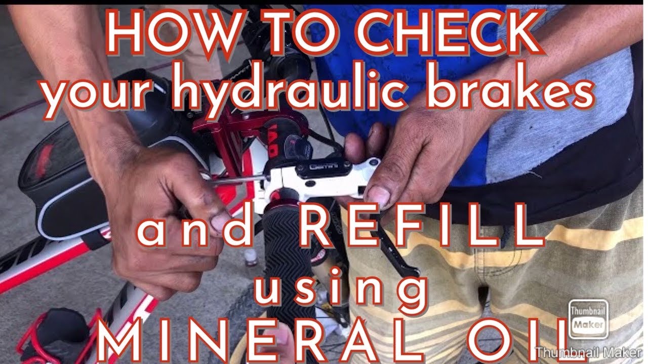 Vlog 118 How to CHECK your HYDRAULIC BRAKES and REFILL USING MINERAL