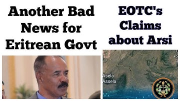Another Bad News for Eritrean Govt | EOTC