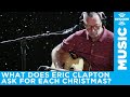 Eric Clapton on what his wife gifts him nearly every Christmas