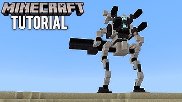 MINECRAFT (PS4) : How To Build Northstar (Viper) From Titanfall 2