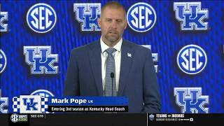 Mark Pope on the Podium for Kentucky | Media Days | 2026-27 SEC Men's Basketball