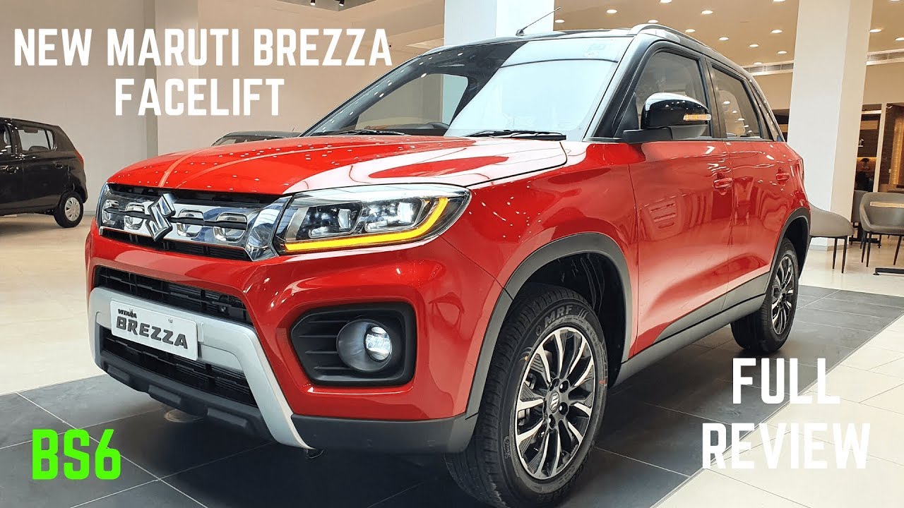 2020 Maruti Suzuki Vitara Brezza Facelift Petrol SUV - Onroad Price, Variants, Interiors, Features
