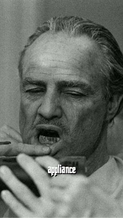 Where Marlon Brando Got Those Jowls in The Godfather #shorts