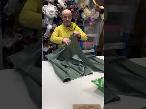 Ткань Батист из 100 крапивы цвет Темная Мята 1 м 2925₽ 65 гм 140 см + 7 993 490 01 54