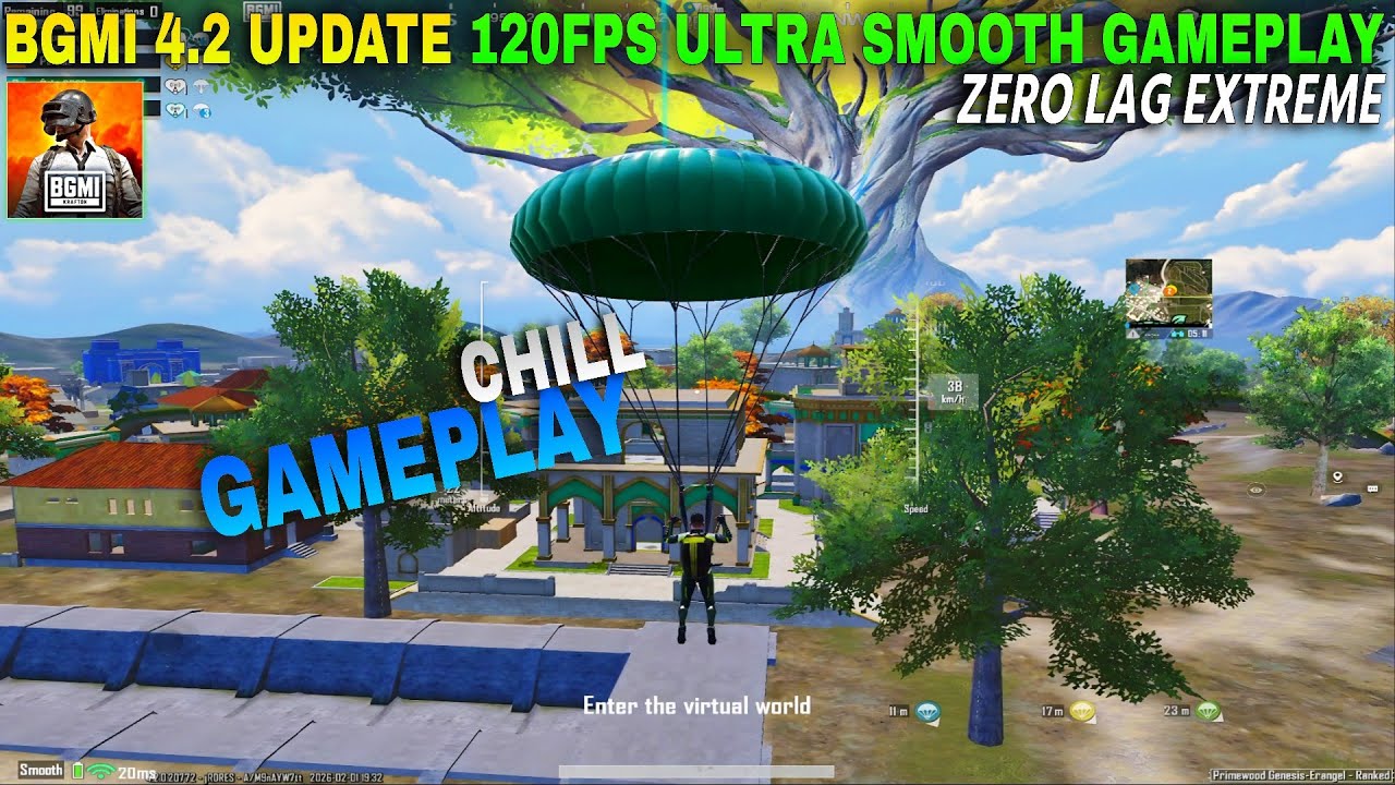 BGMI 4.2 Update 120FPS Ultra Smooth Gameplay | Zero Lag Extreme Performance 2026
