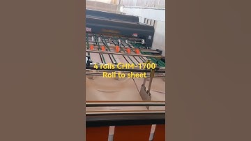 #portugal 4 rolls CHM -1700II High Speed ROLLS TO SHEETS sheeter machine install in Portugal