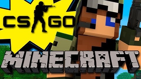 Minecraft - CSGO in Minecraft? "The Mighty AWP" (Mine Strike!) #1