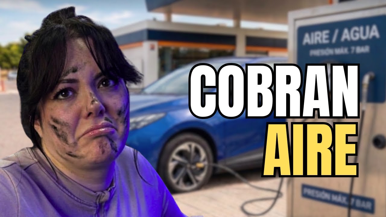 “¿Ahora hay que PAGAR por poner aire al coche?”