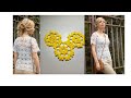 Очень простой мотив крючком ДЛЯ КРАСИВОЙ КОФТЫ