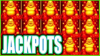 This CRAZY Back 2 Back JACKPOTS Left Me SHOCKED! Dragon Link Happy & Prosperous Slot