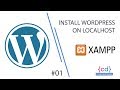 Install WordPress on localhost - xampp Step By Step | WordPress for Beginners | #1