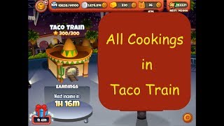 All Cookings in Taco Train (Cooking Dash 2016) screenshot 4
