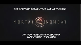 MORTAL KOMBAT Scorpion VS Sub-Zero Opening Scene Coming to HBO Max