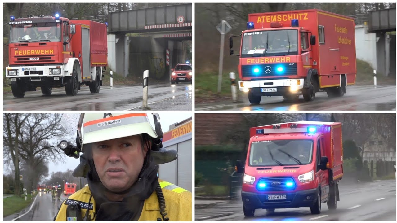 Einstze Feuerwehr Ibbenbren