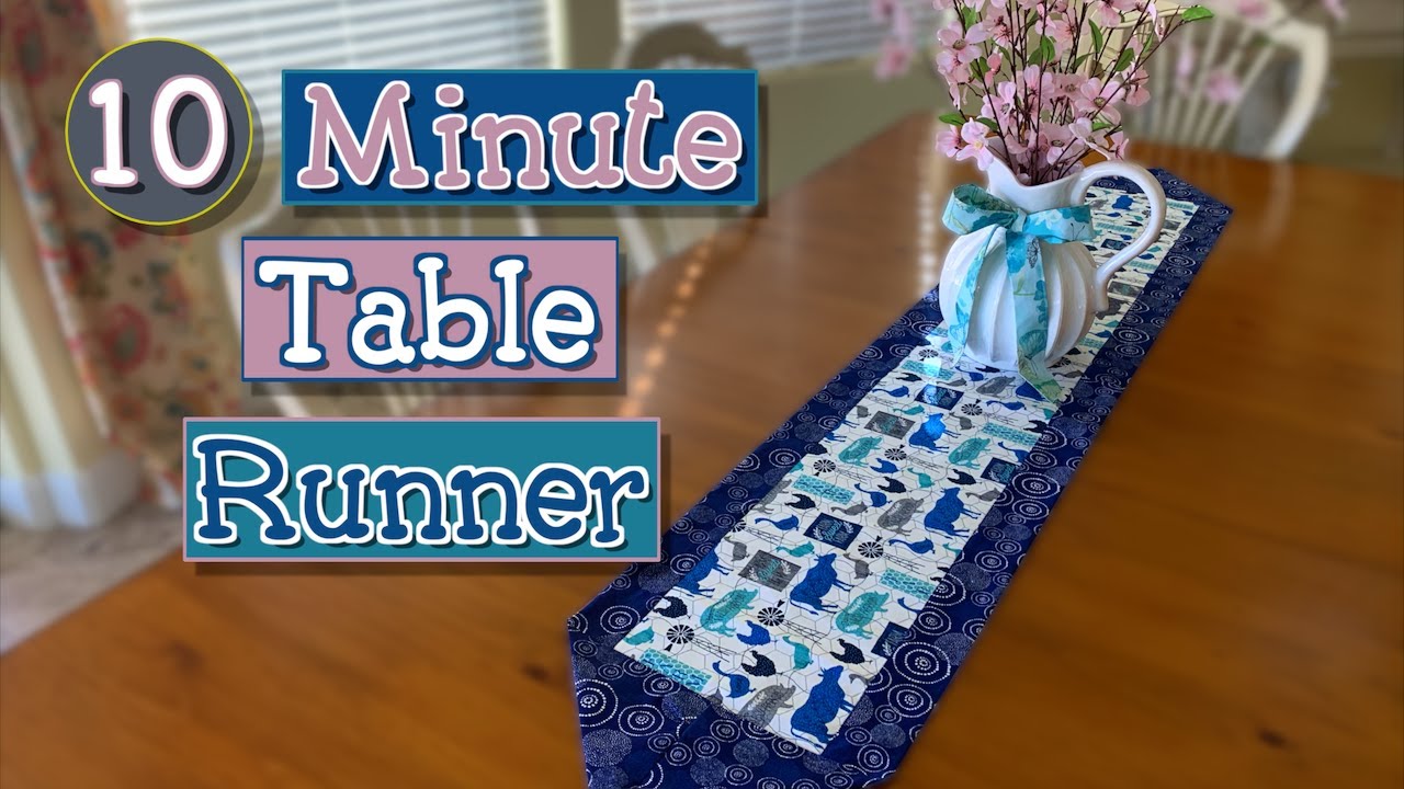 10 Minute Table Runner Brand New