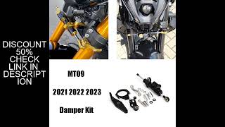 Motorcycle Steering Damper Bracket Stabilizer Support For YAMAHA MT 09 MT09 SP 2021 2022 2023 Speed