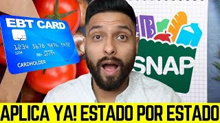 BUENAS NOTICIAS! COMO APLICAR PARA SNAP DE HASTA $800 POR MES ESTADO POR ESTADO EN 2023