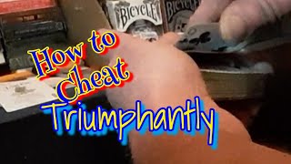 Excellent Triumph Card Trick.