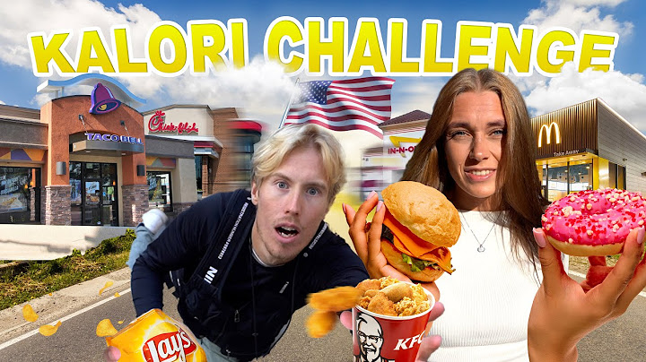 VEM KAN ÄTA FLEST KALORIER PÅ EN DAG? - USA EDITION