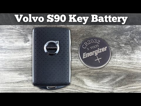 How To Replace A 2017 – 2020 Volvo S90 Key Fob Battery – Change Replacement S 90 Remote Batteries