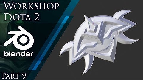 Creating set for Dota 2 with Blender3D. part 9