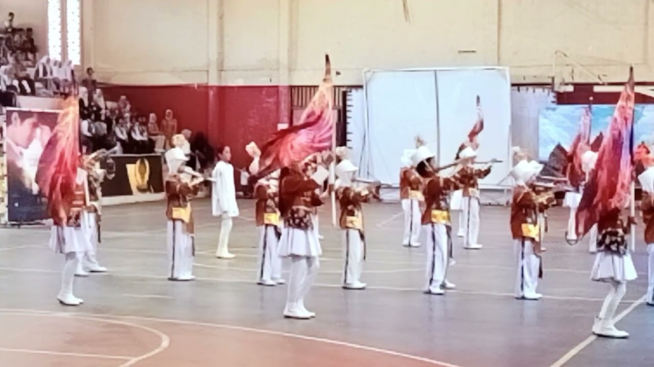 Atraksi Terbaik dari SDN 102/II SUNGAI KERJAN Pada Lomba Marching Band BUPATI CUP BUNGO 2024.