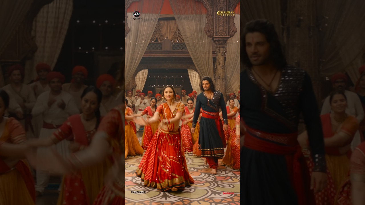 Dhol ki goonj aur veerta ki kahaani 💕 #surajpancholi #sunidhichauhan #kirtidangadhvi #panoramamusic