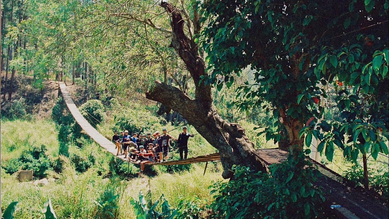 Đi tour đạp xe ở Đà Lạt | Cầu La Bá