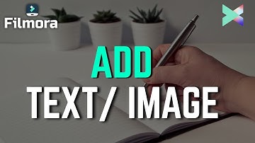 filmora x tutorial | how to add text or image in filmora x in hindi