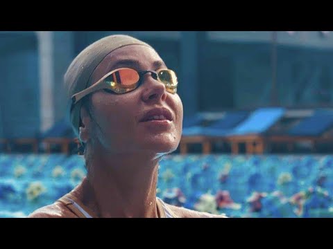 النجمة ديمة قندلف Dima Kandalaft أثناء تمرينها الصباحي في بروجيم معلا 