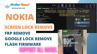 Nokia HMD Reset FRP remove All model tutorial #nokiafrp #frp #nokiareset #phoenixtool #asunlocker