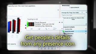 Lync Native integration with Office because it is part of Microsoft Office