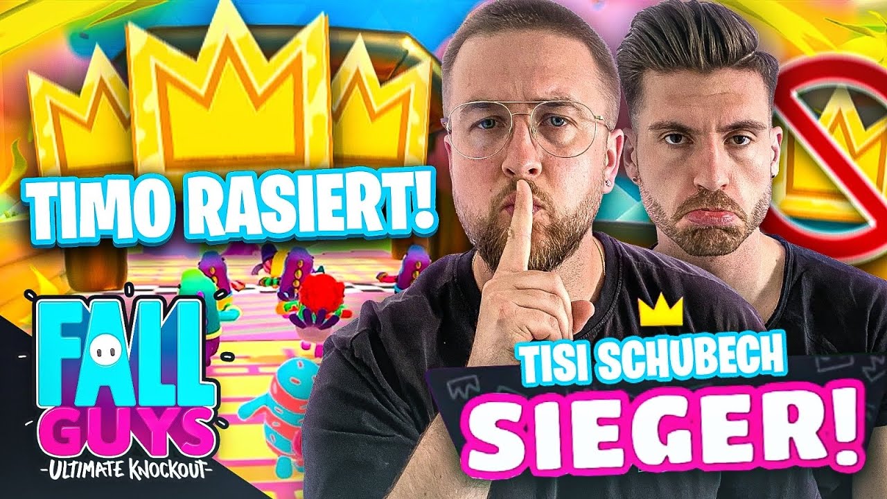 Timo RASIERT in FALL GUYS mit 3 KRONEN 😱👑 Best Of Fall Guys !!