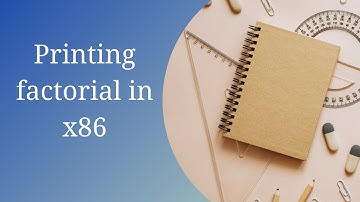 Printing factorial using procedures - Assembly x86