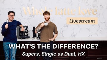Espresso Machine Types Explained: Super-Auto, Single Boiler, HX & Dual Boiler