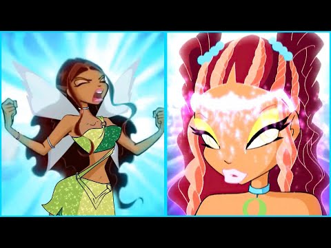 Winx Club - Aisha/Layla Transformation Magic Winx Up To Enchantix (Blind)