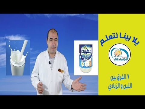 ما هو الفرق بين اللبن و الزبادي مع د يوسف قضا | The Difference Between Milk & Yoghurt