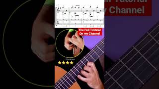 Spanish Guitar by Gary Moore | #classicalguitar #tutorial with #sheet & #tab #fingerstyle