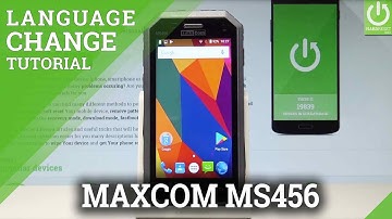 How to Change Language in MAXCOM MS456 |HardReset.info