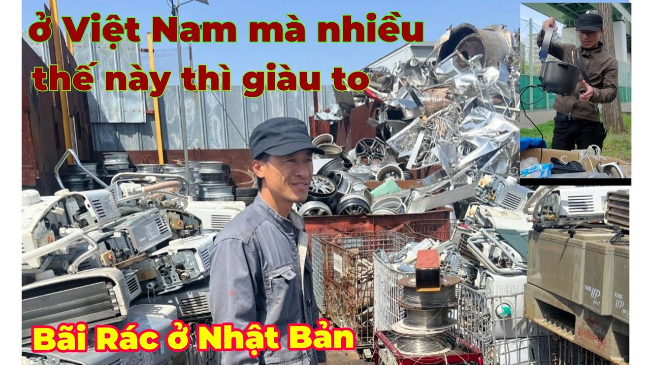 Đi nhặt rác ở Nhật Bản,tại sao người Nhật toàn đồ còn mới mà họ đã vứt bỏ đầy đường