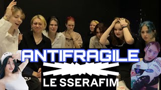 : LE SSERAFIM () 'ANTIFRAGILE'  M/V | REACTION